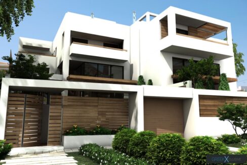 Modern maisonette with pool and garden, Alimos, South Athens 14