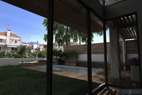 Modern maisonette with pool and garden, Alimos, South Athens 2