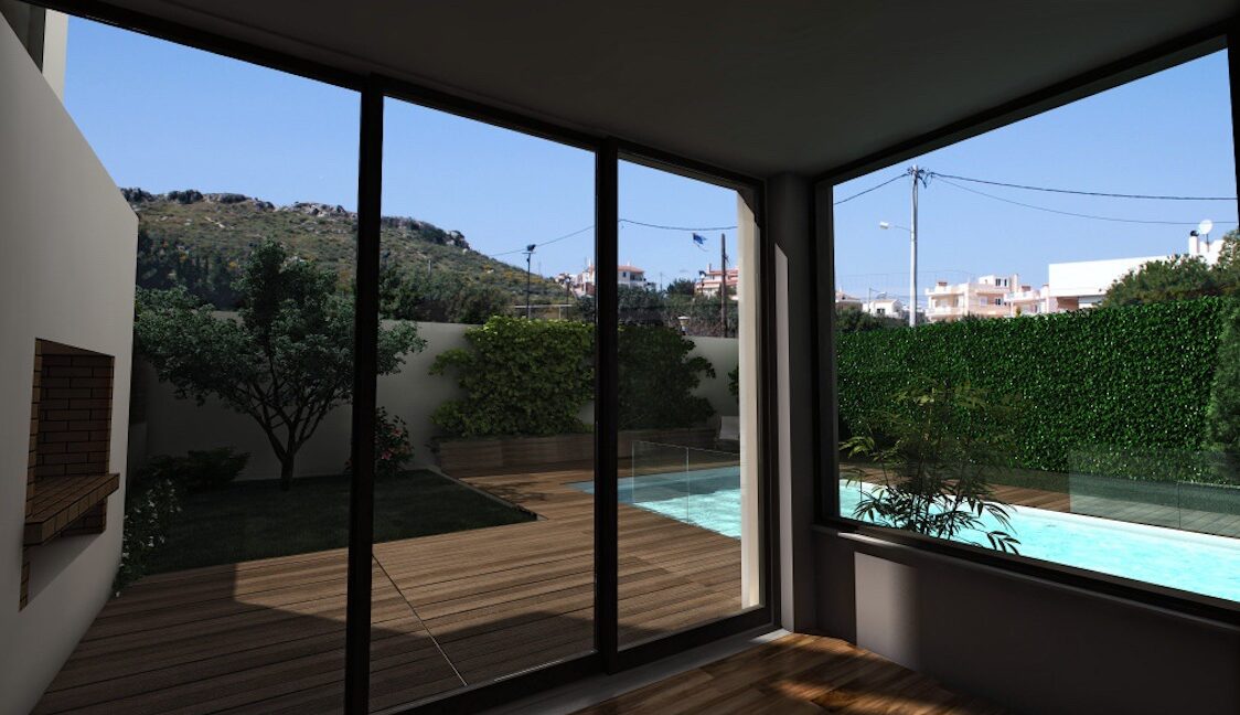 Modern maisonette with pool and garden, Alimos, South Athens 7
