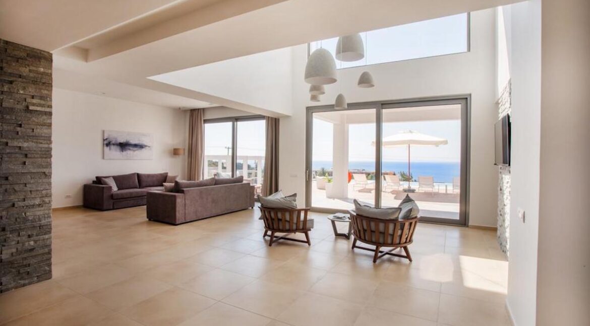 Sea View Minimal Villa in Rhodes Island. Luxury Properties Rhodes Greece 11