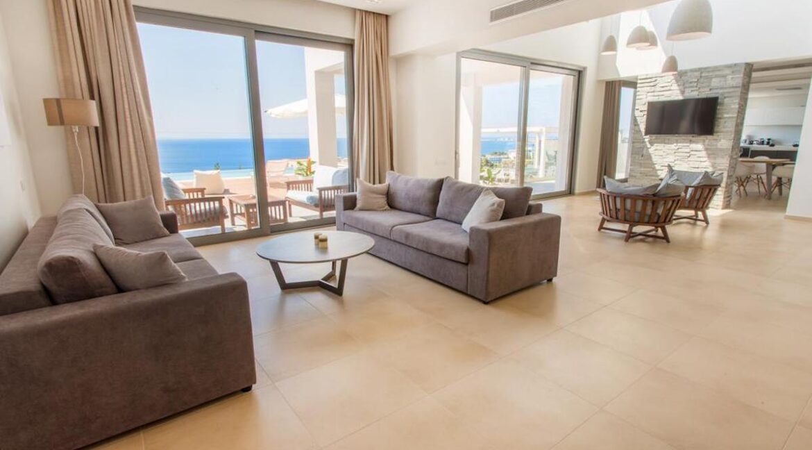 Sea View Minimal Villa in Rhodes Island. Luxury Properties Rhodes Greece 9