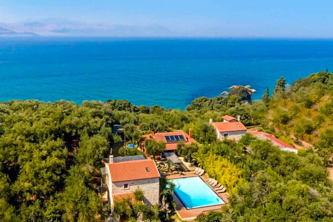 Sea View Property for Sale Corfu, Agios Spyridon
