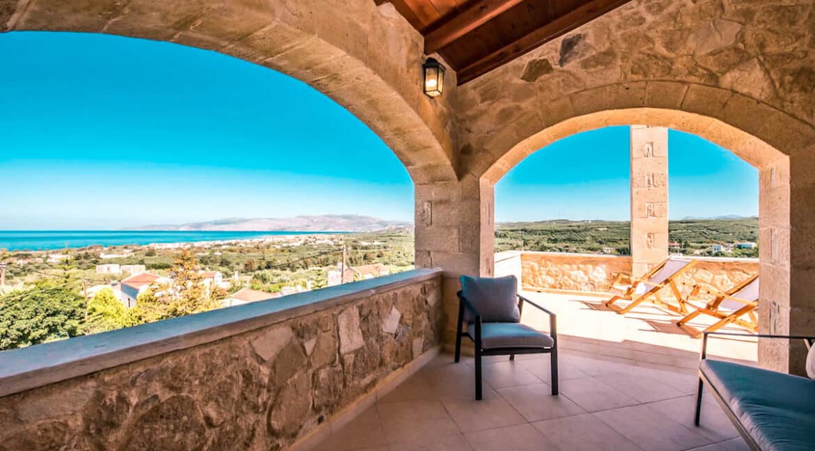 Sea View Villa Platanias Chania Crete Greek Exclusive Properties