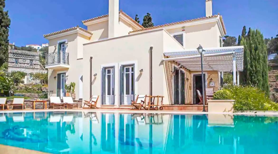 Sea View Villa in Andros Island in Cyclades Greece, Greek Island Properties 10