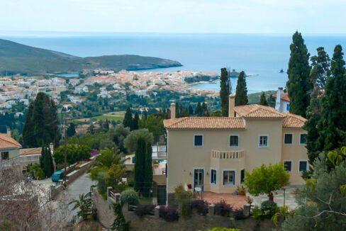 Sea View Villa in Andros Island in Cyclades Greece, Greek Island Properties 30