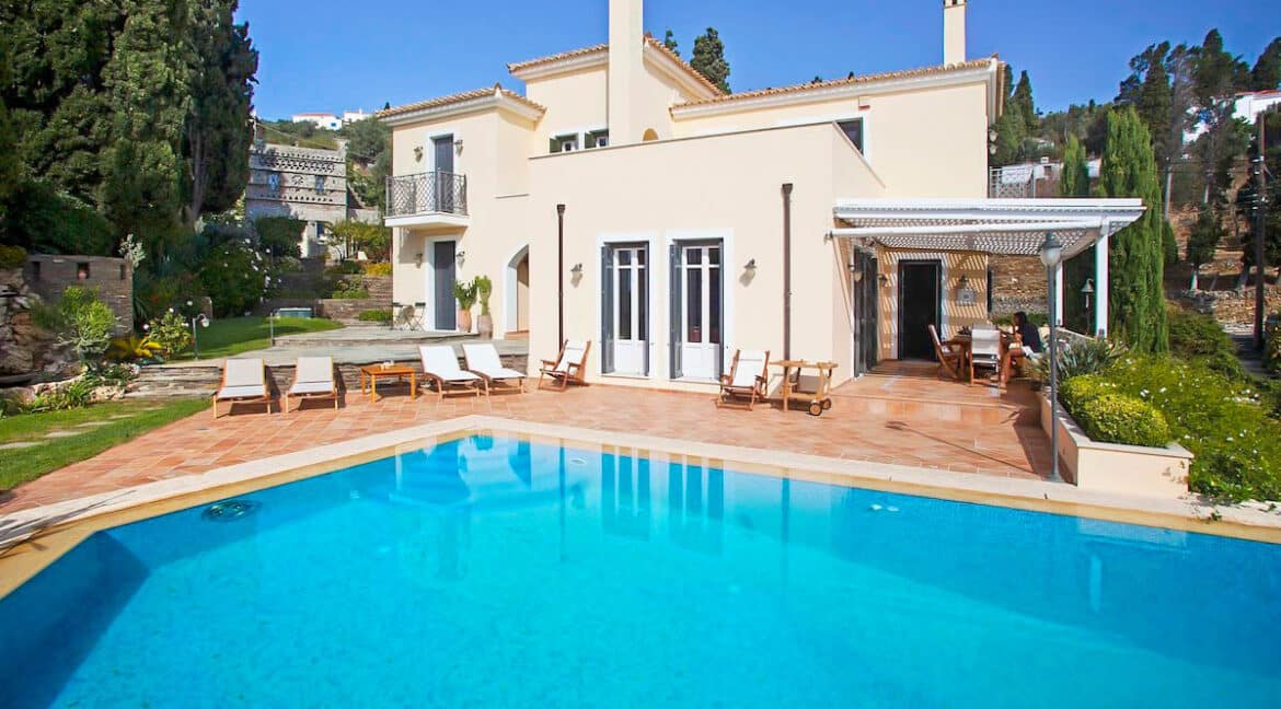 Sea View Villa in Andros Island in Cyclades Greece, Greek Island Properties 36