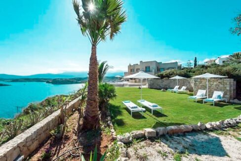 Seafront Villa Chania Crete for Sale, Waterfront Property Crete Greece