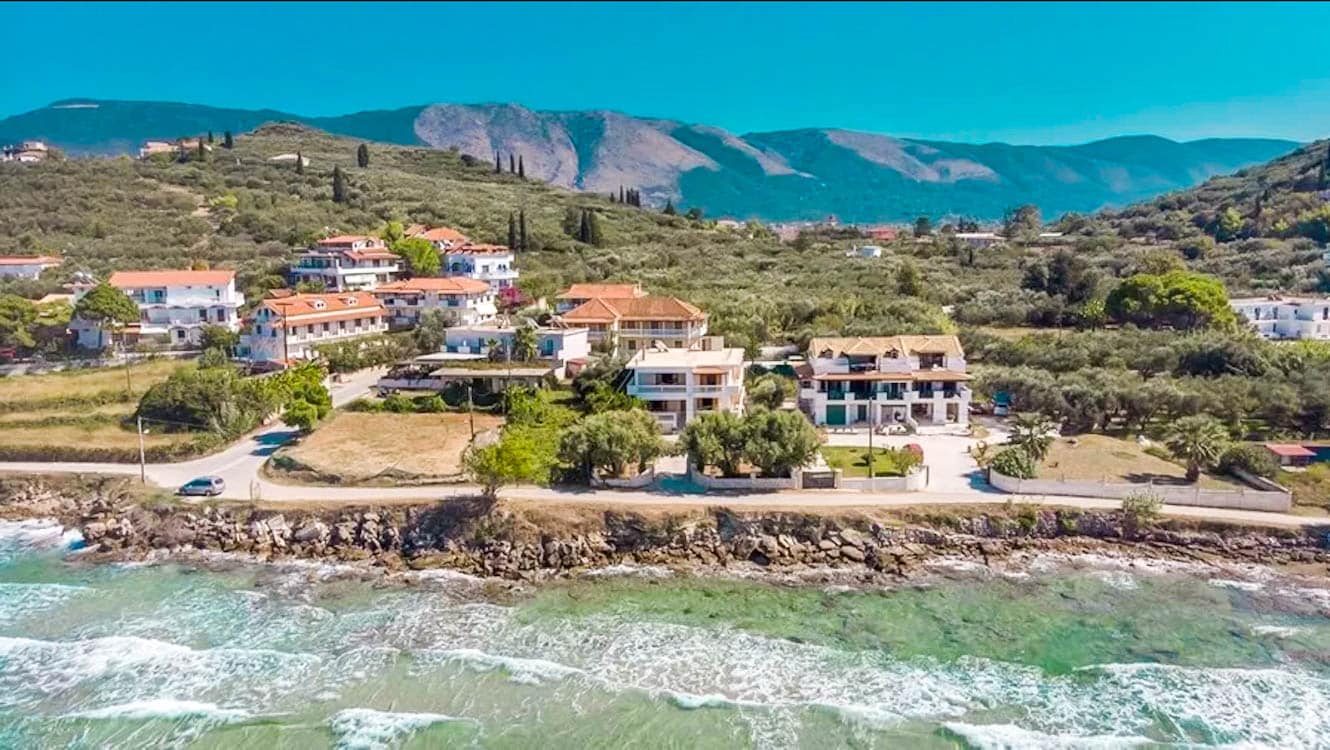 Seafront Villa Zante Island Greece, Luxury seaside villa