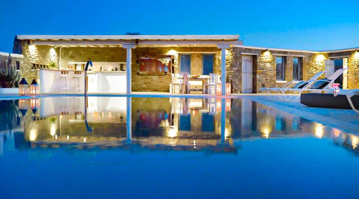 Villa in Super Paradise Mykonos Greece for Sale, Villas Mykonos for Sale 38