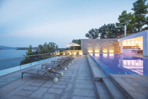 Luxury Seafront Property in Skiathos Greece. Hyperlux Seafront Villa in Greece 11