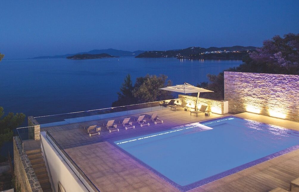 Luxury Seafront Property in Skiathos Greece. Hyperlux Seafront Villa in Greece 12