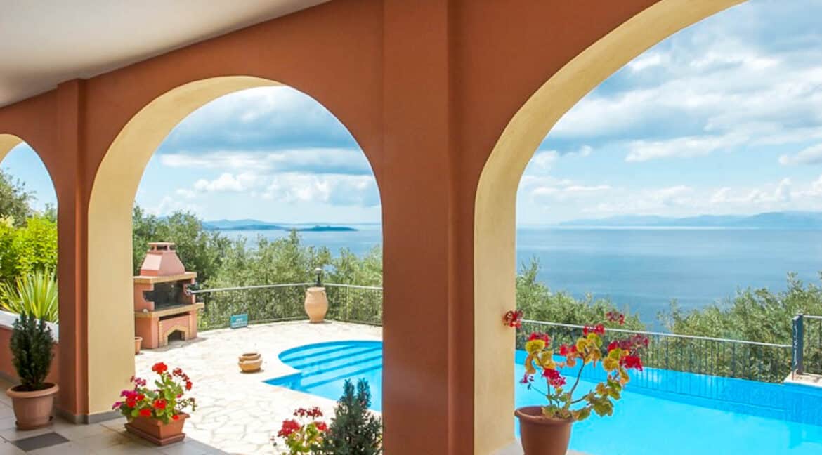 Villa for Sale Nissaki Corfu Greece, Luxury Homes Corfu 1-2