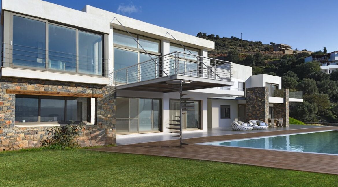 Villa in Elounda Crete, Luxury Villa with Sea View in Crete 8