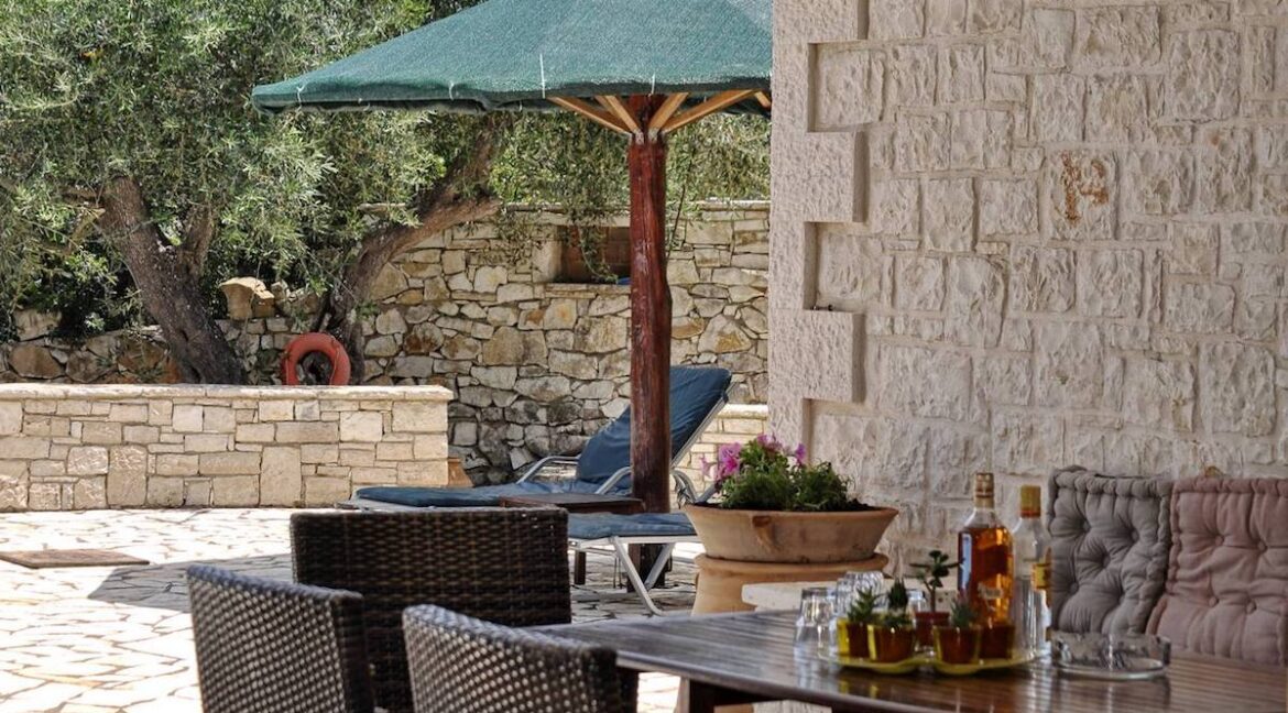 Villa with Sea View and Pool in Paxos Island near Corfu Greece. Properties in Paxos Greece 14