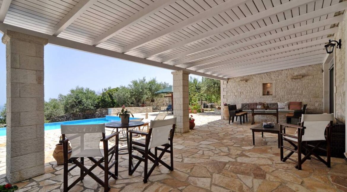 Villa with Sea View and Pool in Paxos Island near Corfu Greece. Properties in Paxos Greece 26