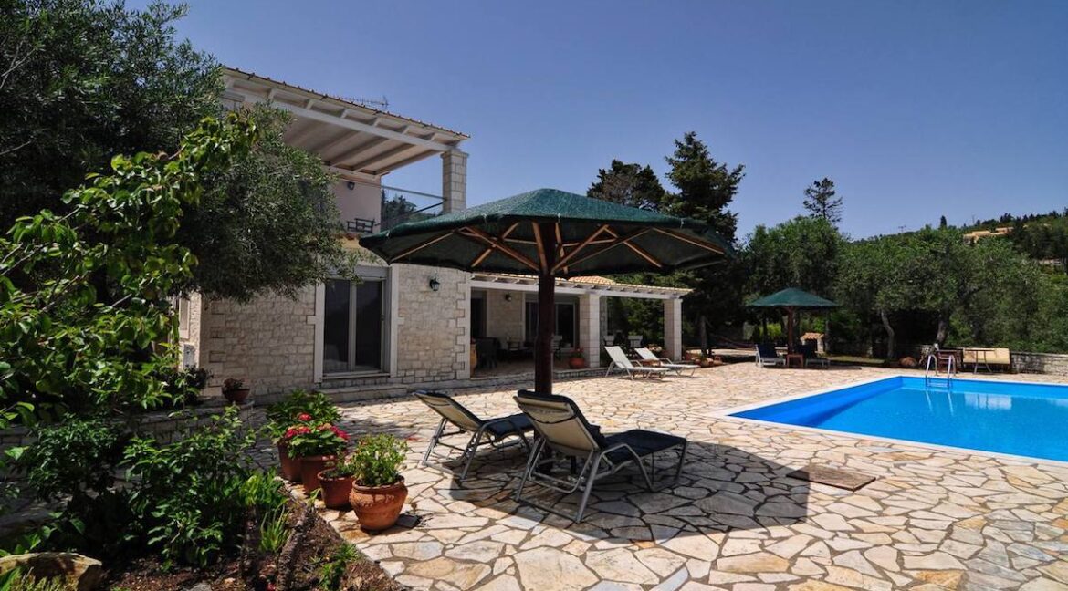 Villa with Sea View and Pool in Paxos Island near Corfu Greece. Properties in Paxos Greece 28