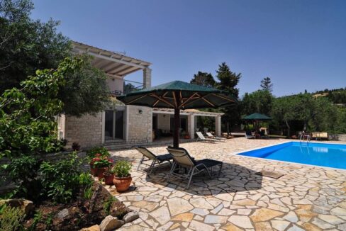 Villa with Sea View and Pool in Paxos Island near Corfu Greece. Properties in Paxos Greece 28