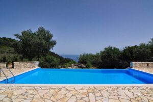 Villa with Sea View and Pool in Paxos Island near Corfu Greece. Properties in Paxos Greece