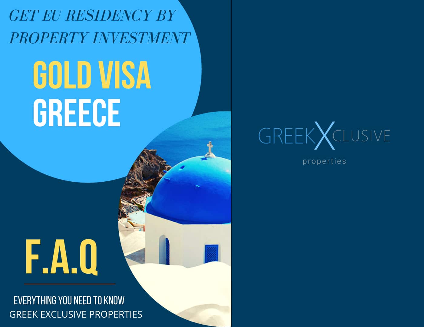 Faq About The Gold Visa Program In Greece Get Eu Residency
