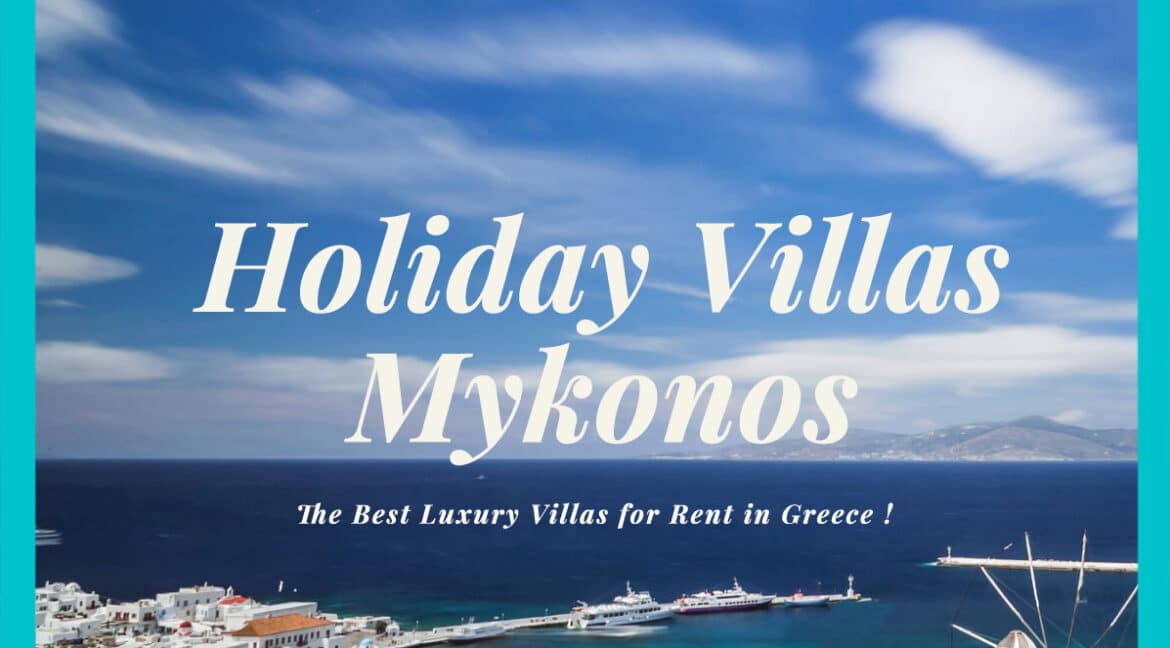 Holiday Villas in Mykonos