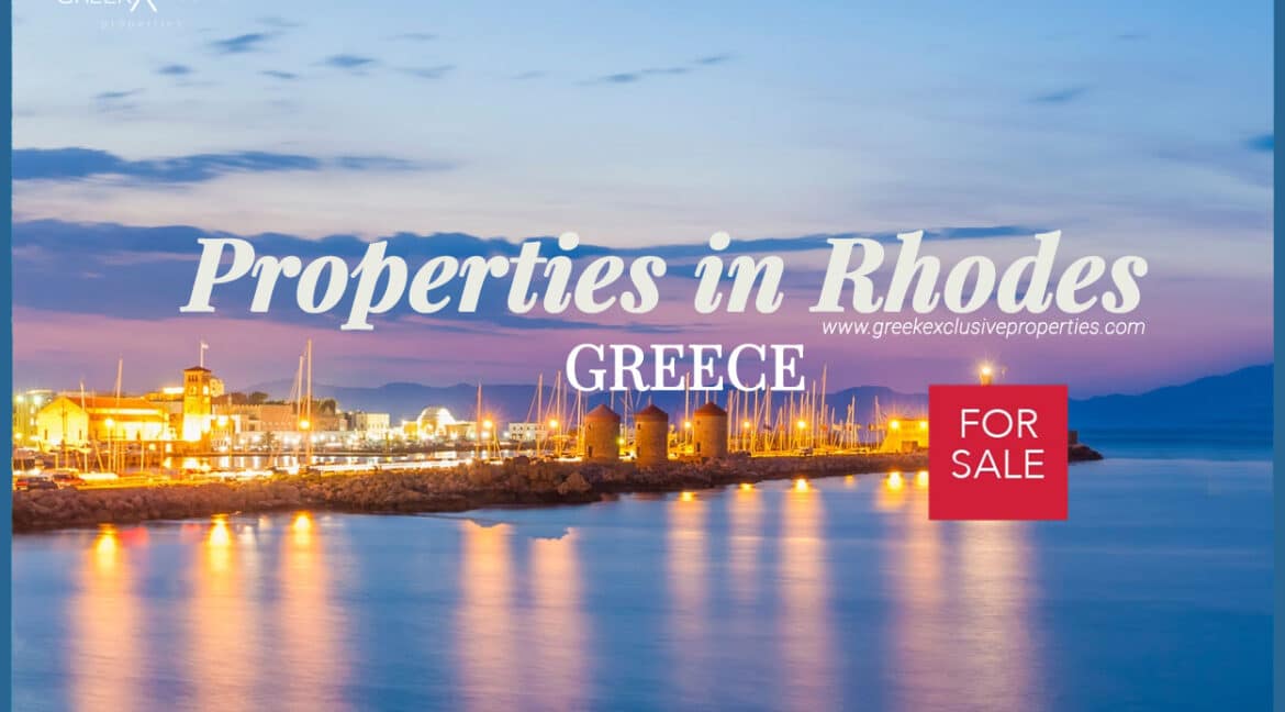 Properties Rhodes Greece, Villas in Rhodes for Sale, Real Estate Rodos Greece