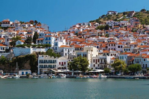 Sea View House in Greek Island Skopelos. Houses in Greek Islands 1