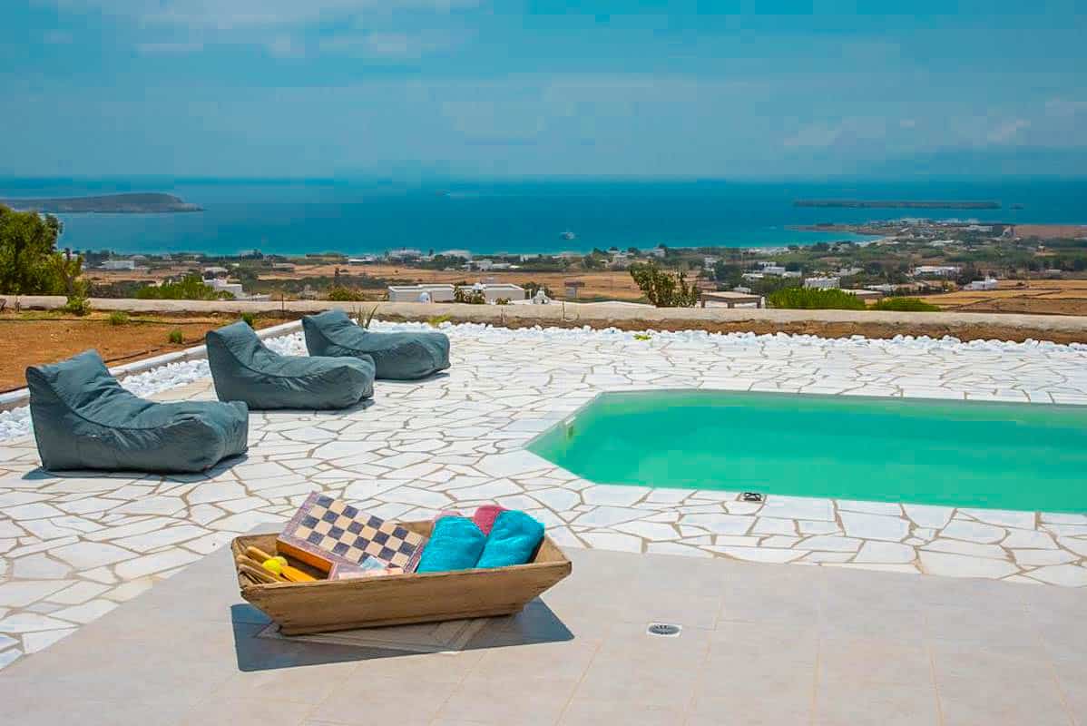 Sea View Property in Paros, Tzanes