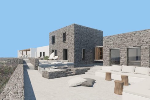 Unfinished Seafront Property in Paros Greece. Paros Properties 5