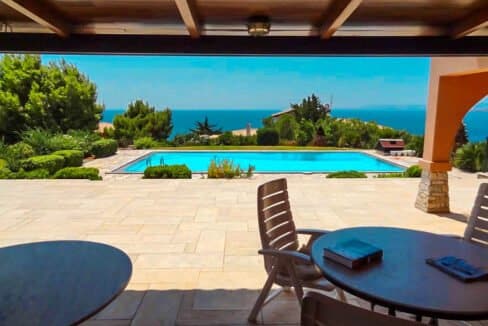 Villa with Pool and Sea View at Sounio Attica, Villas Sounio South Athens for sale 17