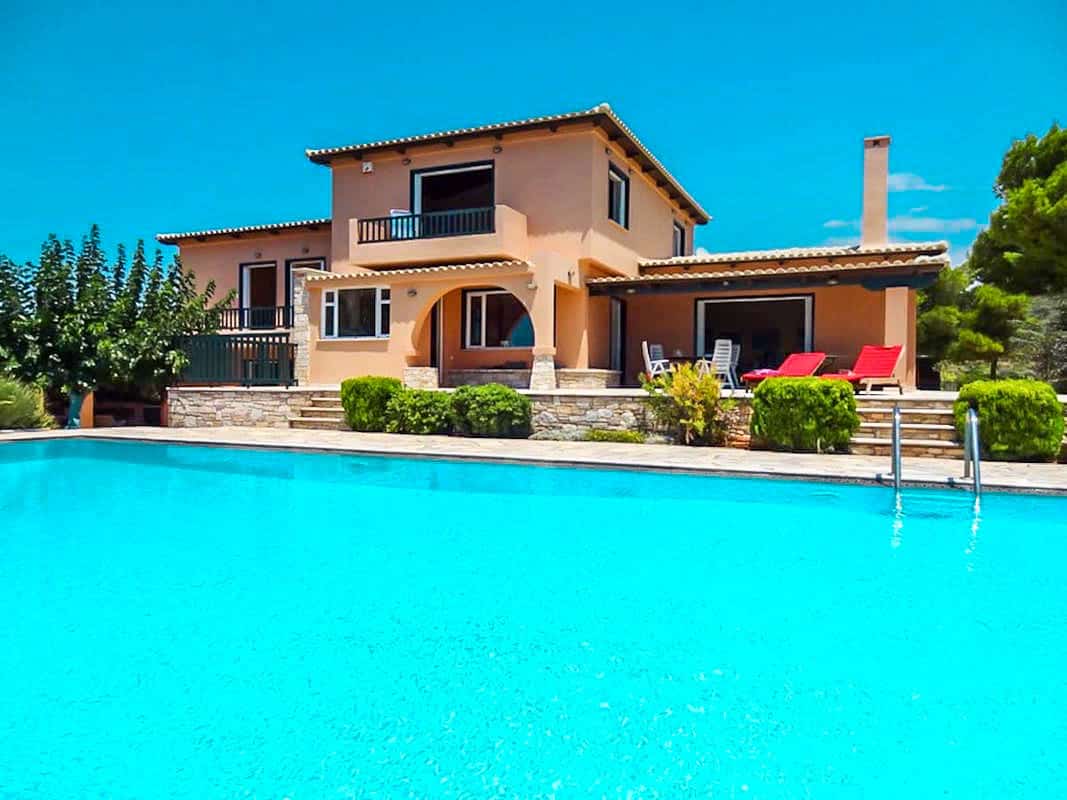 Villa with Pool and Sea View at Sounio Attica, Villas Sounio South Athens for sale