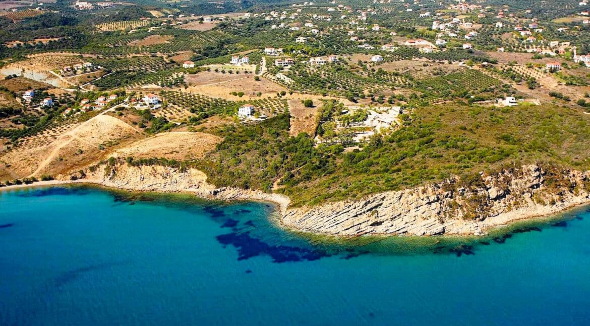 Beachfront home at Peloponnese, for sale, near Costa Navarino