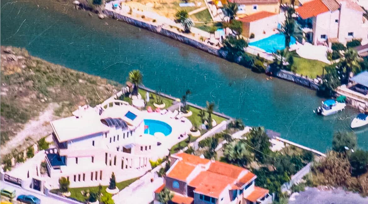 Corfu town Villa with deck for your boat, Corfu Luxury Properties. Corfu Luxury Homes 1