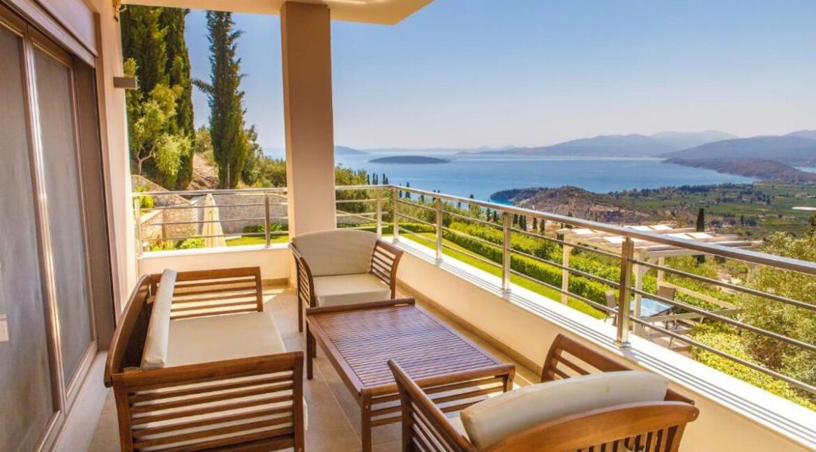 Panoramic View Villa in Peloponnese, Luxury Property in Peloponnese 10