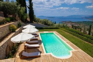 Panoramic View Villa in Peloponnese, Luxury Property in Peloponnese