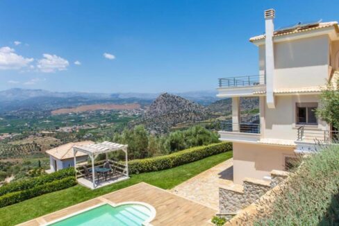 Panoramic View Villa in Peloponnese, Luxury Property in Peloponnese 28