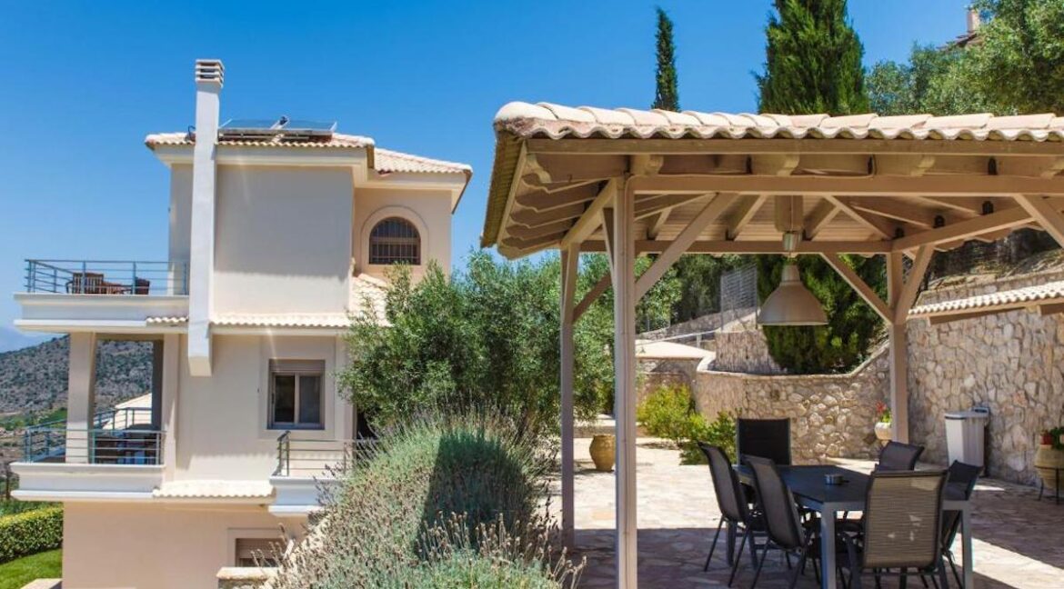 Panoramic View Villa in Peloponnese, Luxury Property in Peloponnese 4