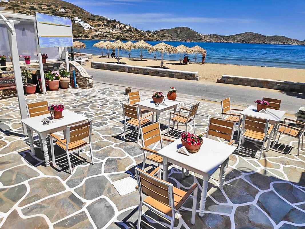 Seafront Hotel in Ios Cyclades Greece with 29 Rooms