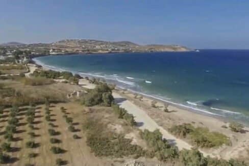 Seafront Land in Paros Greece to built, Land for Sale Cyclades Greece1