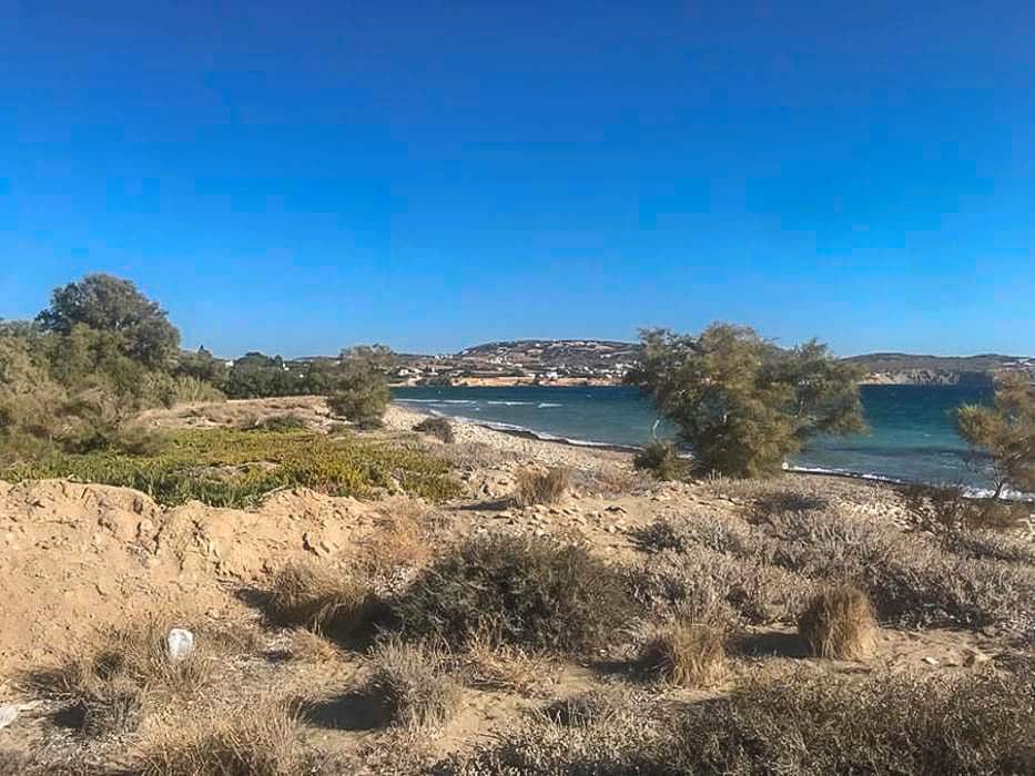 Seafront Land in Paros Greece to built, Land for Sale Cyclades Greece