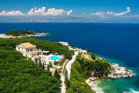 Villa for Sale Corfu Greece, Seafront Property in Kassiopi Corfu Greece