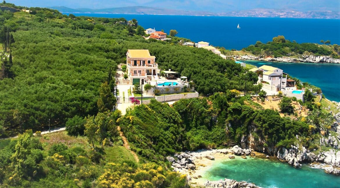 Villa for Sale Corfu Greece, Seafront Property in Kassiopi Corfu Greece 14
