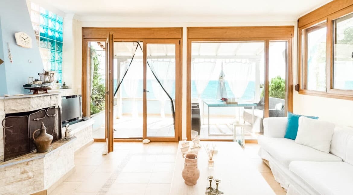 Beachfront House Kassandra Halkidiki Greece for sale. Seafront Houses in Halkidiki for sale 28