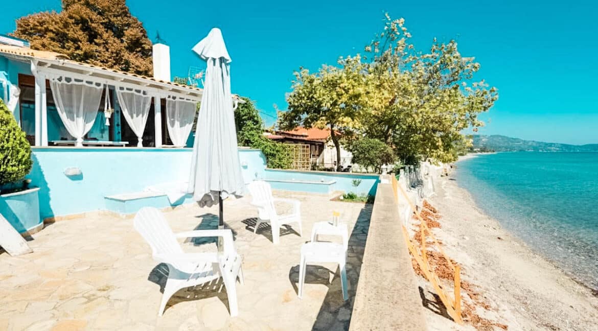 Beachfront House Kassandra Halkidiki Greece for sale. Seafront Houses in Halkidiki for sale 5