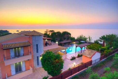 Beachfront Villa for Sale Corfu Greece, Corfu Seafront Properties for sale 2