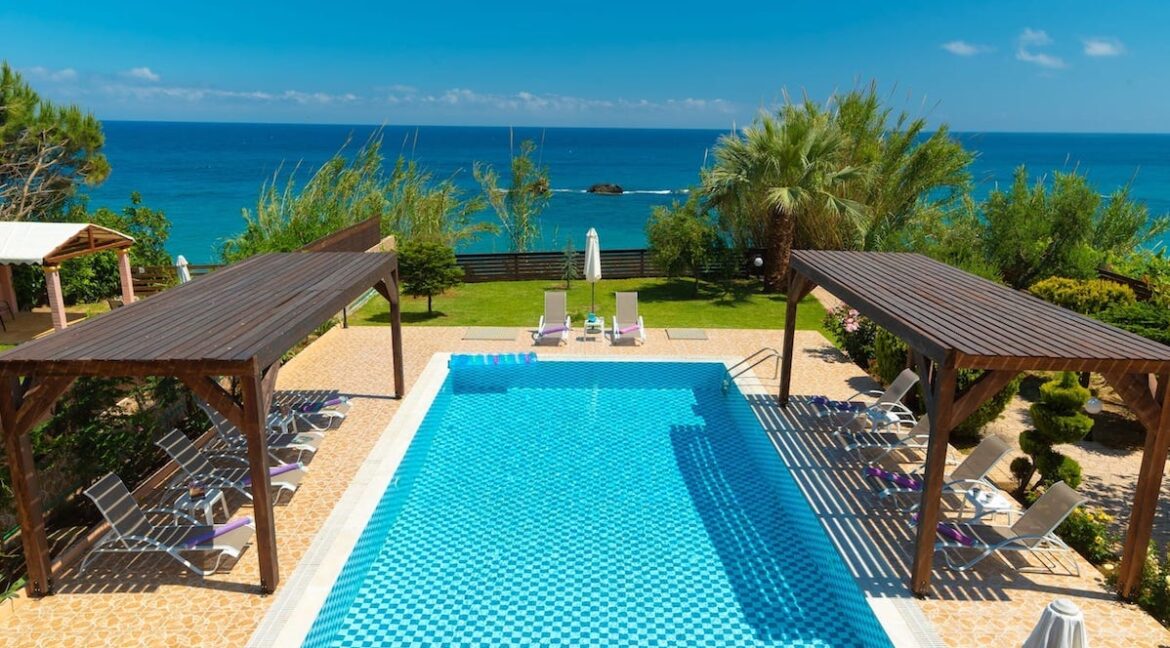 Beachfront Villa for Sale Corfu Greece, Corfu Seafront Properties for sale 6