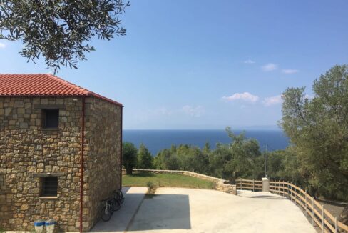 Beautiful villa Sithonia Halkidiki. Hill top Villa Halkidiki Greece for sale 11