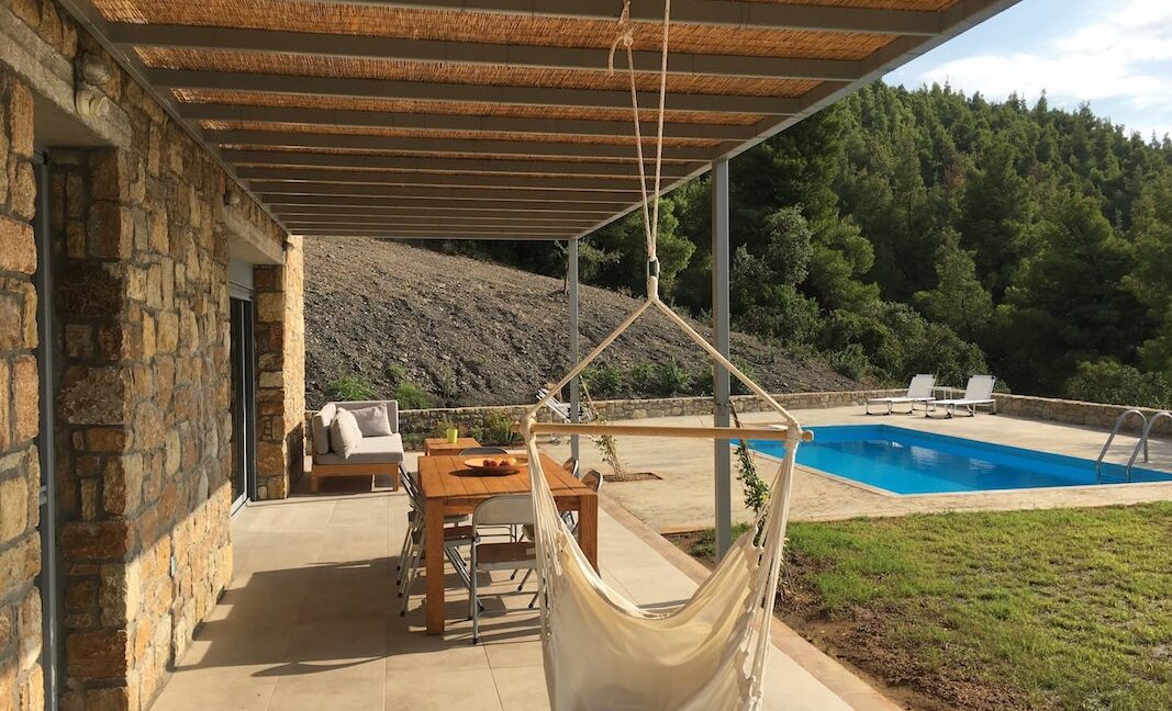 Beautiful villa Sithonia Halkidiki. Hill top Villa Halkidiki Greece for sale 16
