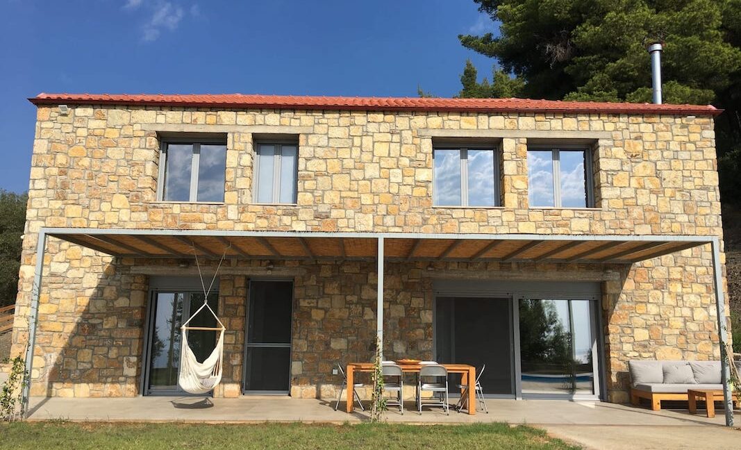 Beautiful villa Sithonia Halkidiki. Hill top Villa Halkidiki Greece for sale 18