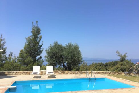 Beautiful villa Sithonia Halkidiki. Hill top Villa Halkidiki Greece for sale 26