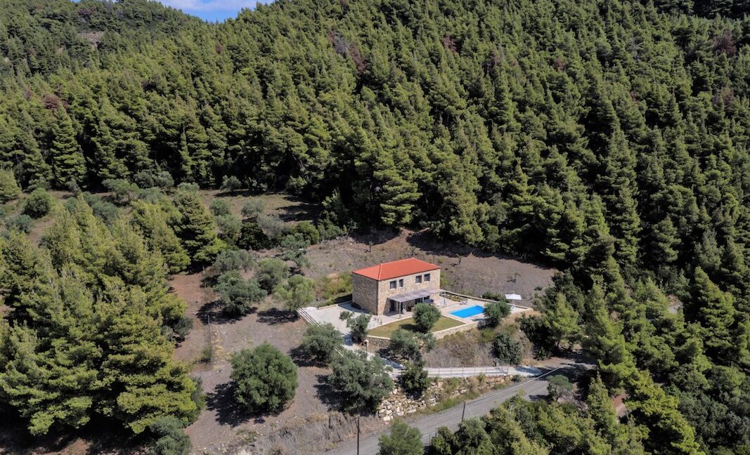 Beautiful villa Sithonia Halkidiki. Hill top Villa Halkidiki Greece for sale 6